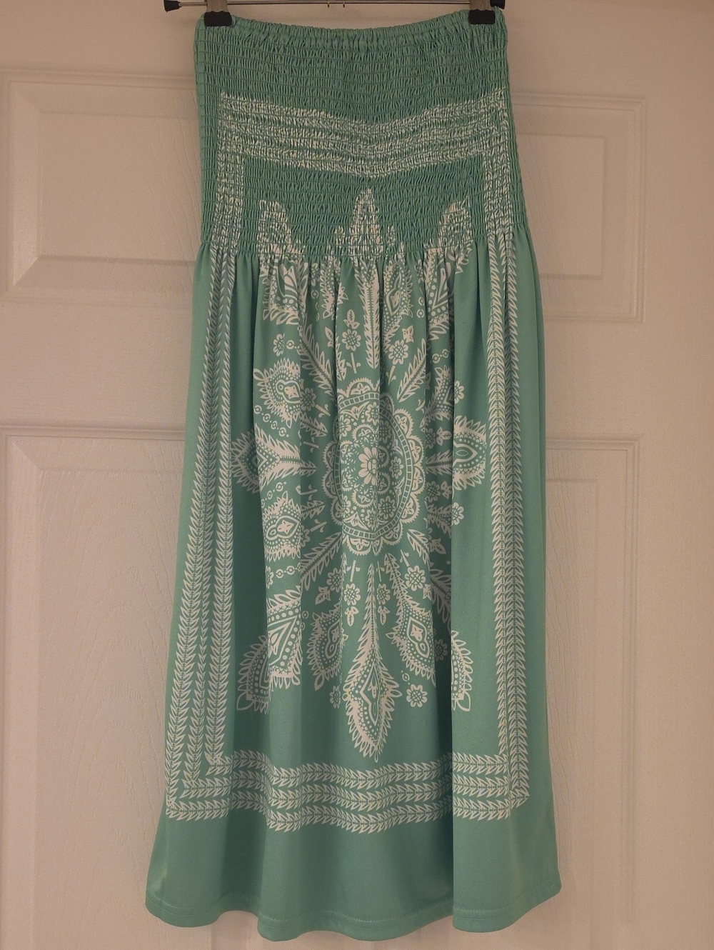 VENUS Mint Green Printed Dress/Cover Up XS
